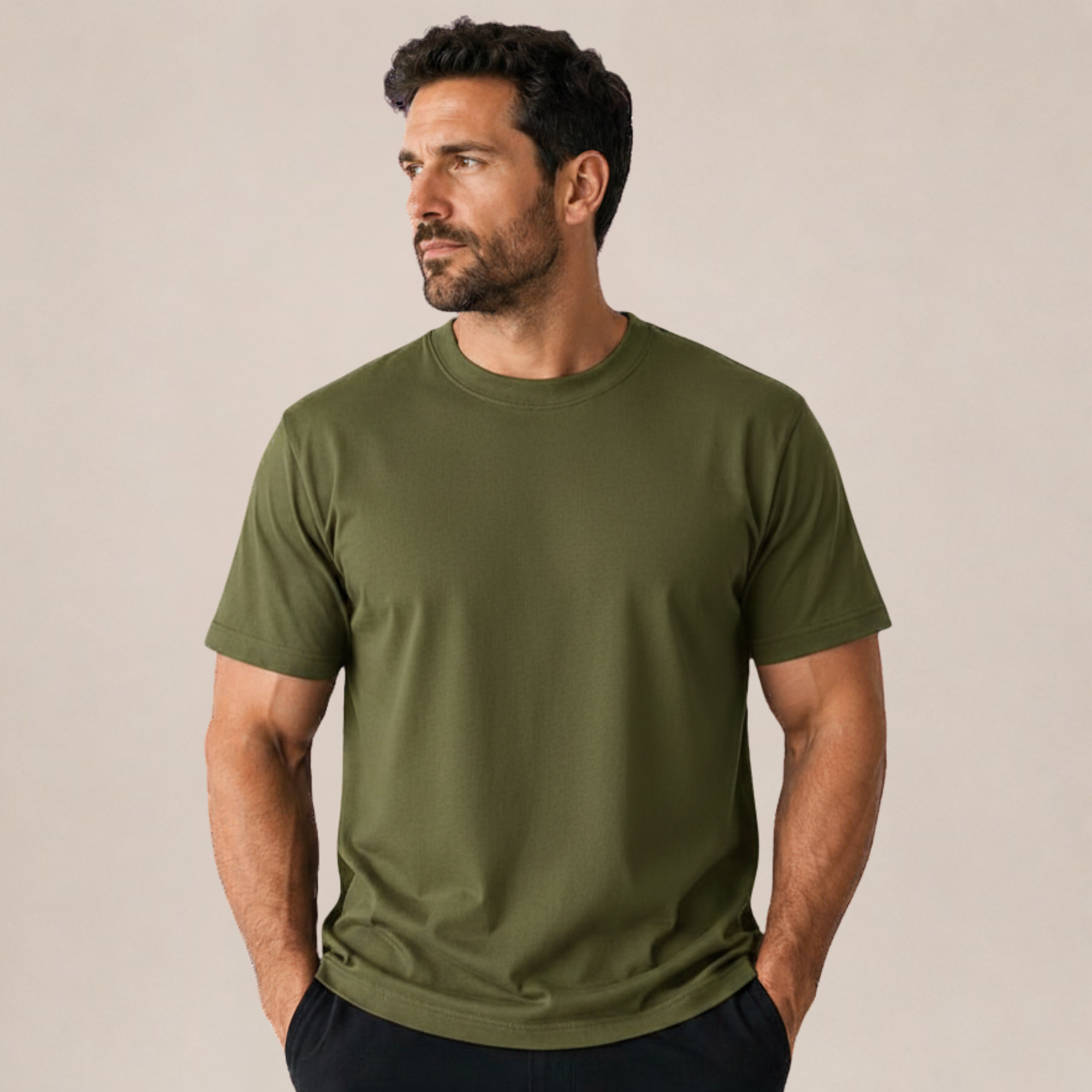 ComfortLine™ Basic T-shirt voor Heren