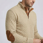 Zeeland - Klassieke pullover met hoge kraag voor heren