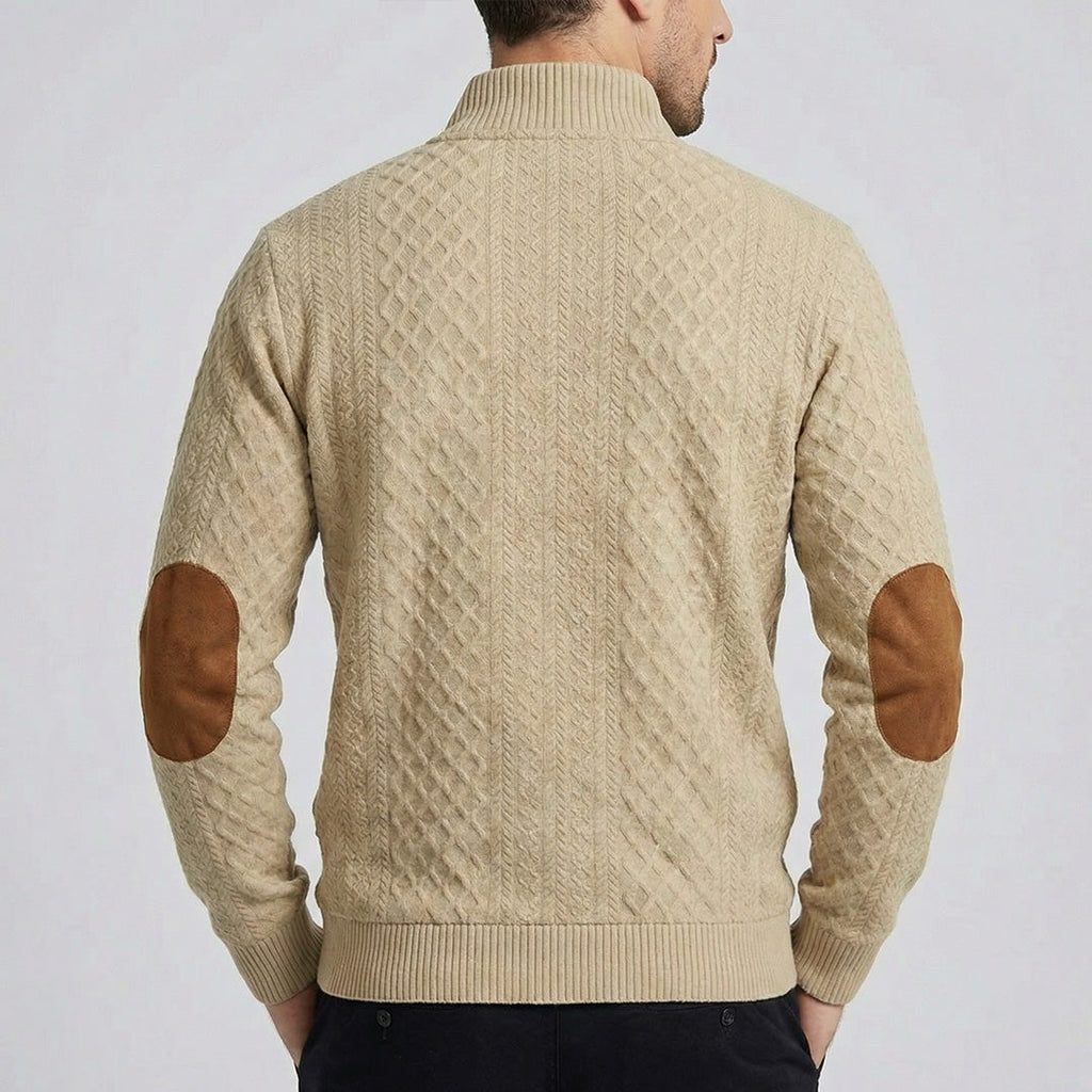 Zeeland - Klassieke pullover met hoge kraag voor heren
