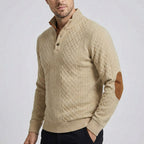 Zeeland - Klassieke pullover met hoge kraag voor heren