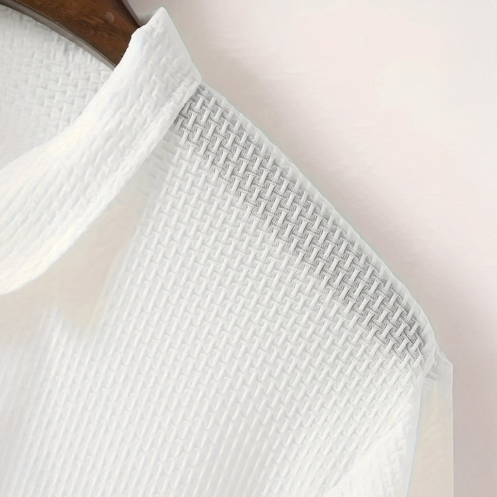 Haarlem - Ultracomfortabel poloshirt met lange mouwen voor heren