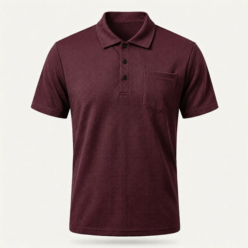 Leiden - Ultracomfortabel poloshirt met zakken voor heren
