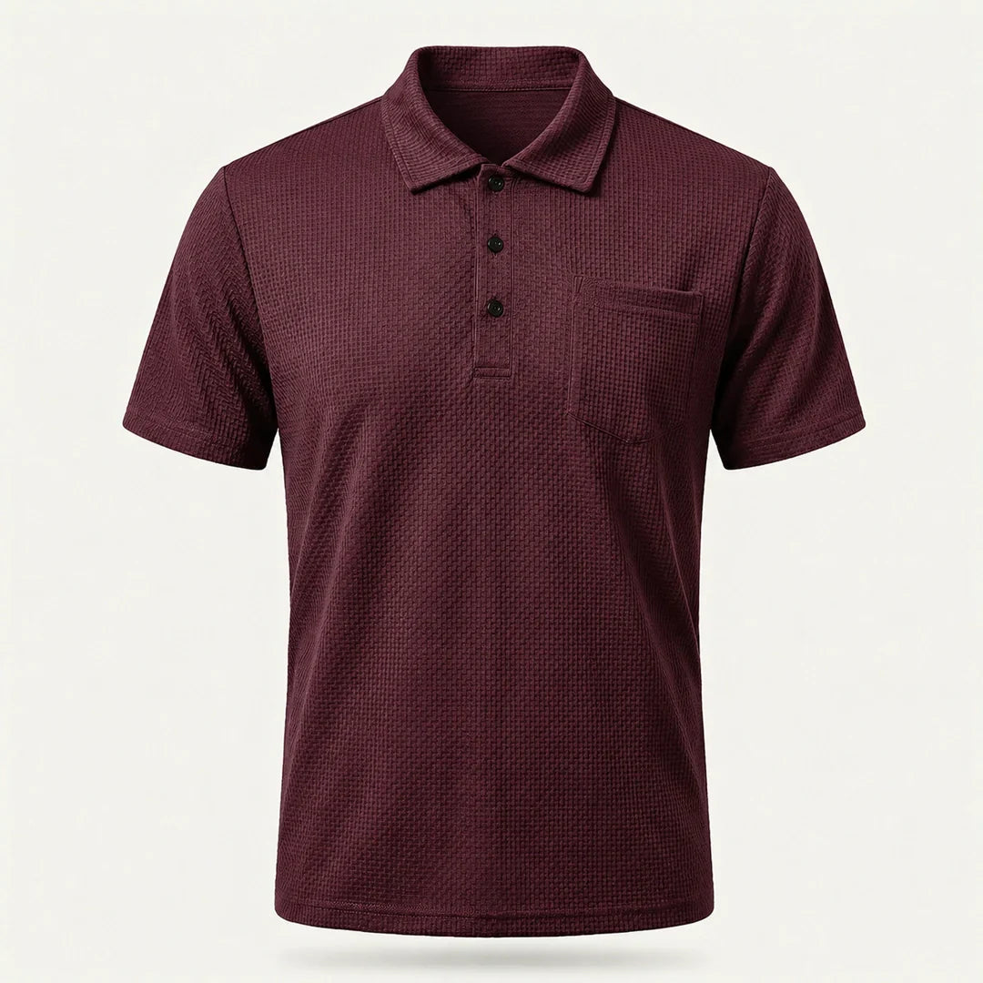 Leiden - Ultracomfortabel poloshirt met zakken voor heren