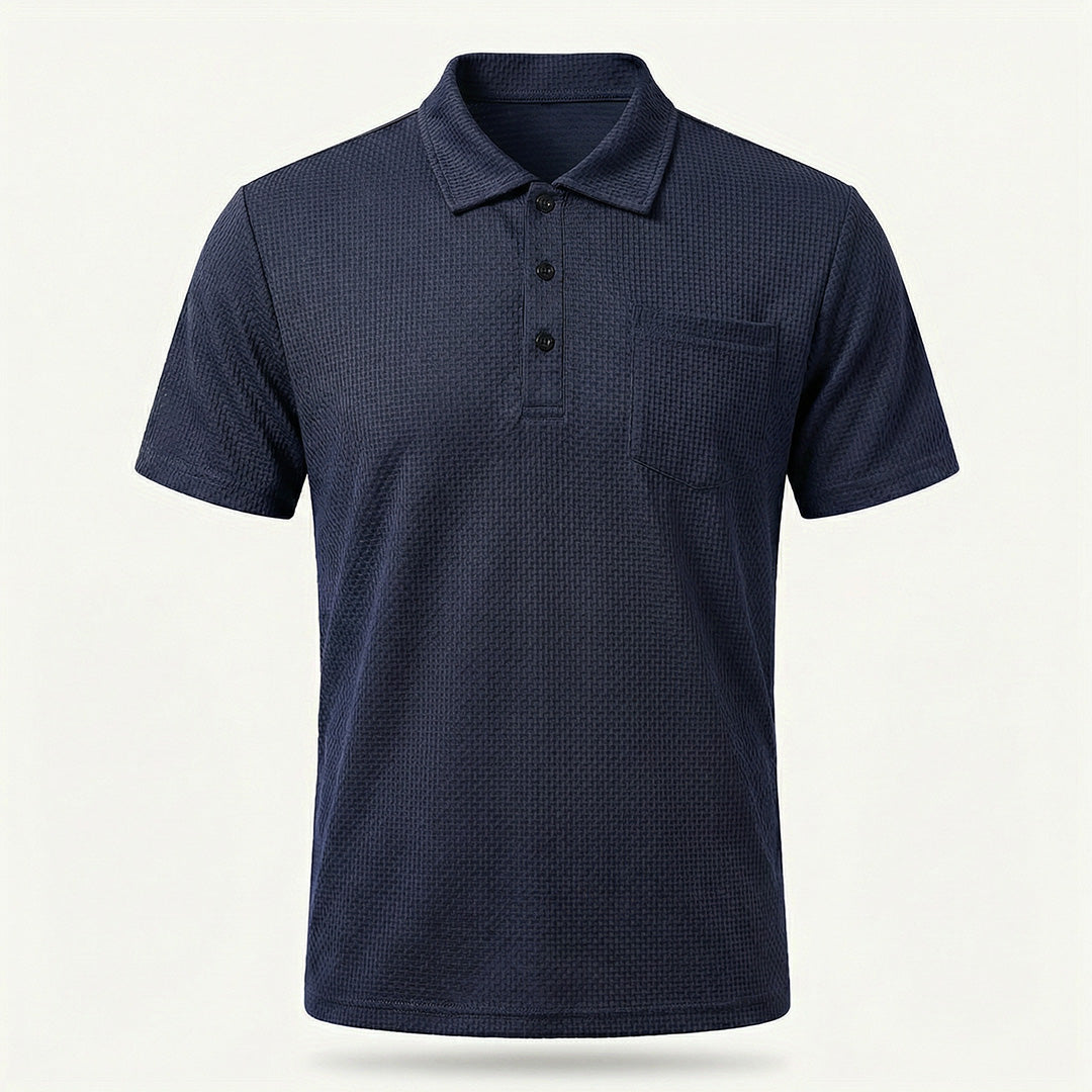 Leiden - Ultracomfortabel poloshirt met zakken voor heren