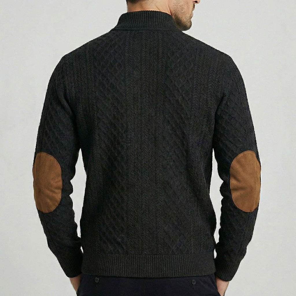 Zeeland - Klassieke pullover met hoge kraag voor heren