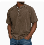 VintageWash™ Henley Shirt voor Heren