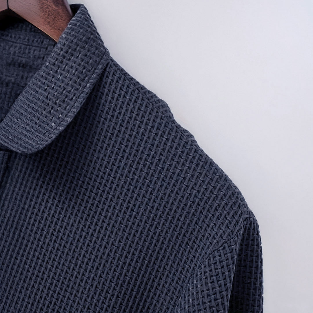 Haarlem - Ultracomfortabel poloshirt met lange mouwen voor heren