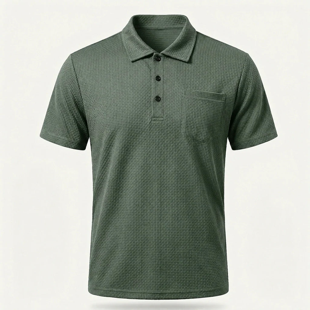 Leiden - Ultracomfortabel poloshirt met zakken voor heren