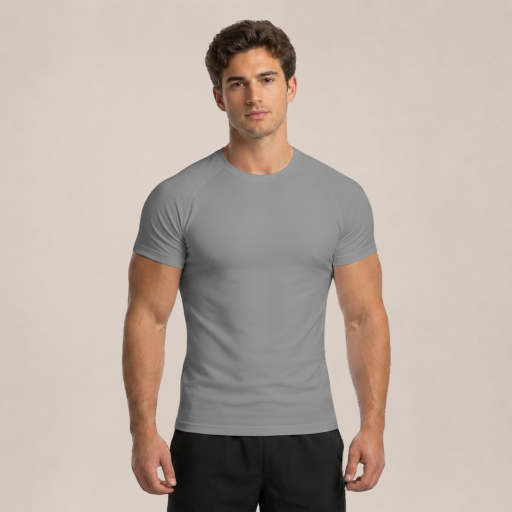 SlimFit Pro™ Basic T-shirt voor Heren