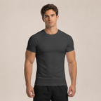 SlimFit Pro™ Basic T-shirt voor Heren