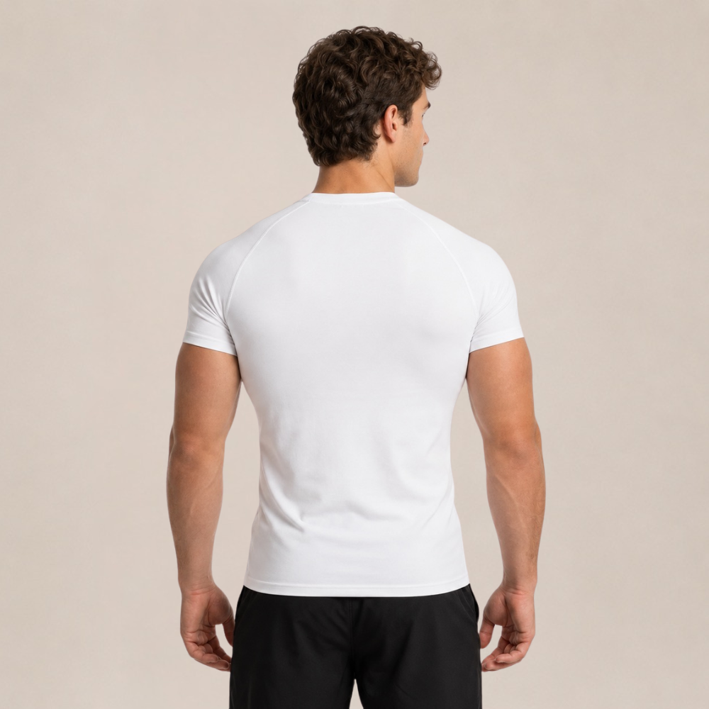 SlimFit Pro™ Basic T-shirt voor Heren