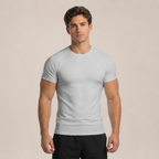 SlimFit Pro™ Basic T-shirt voor Heren