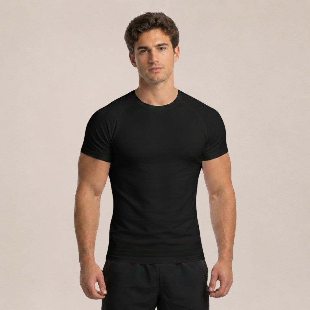 SlimFit Pro™ Basic T-shirt voor Heren