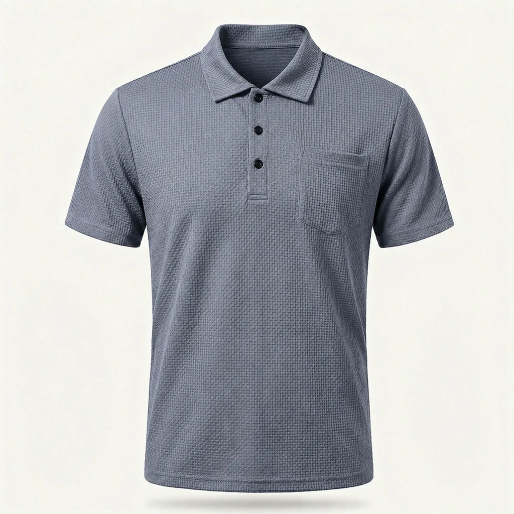 Leiden - Ultracomfortabel poloshirt met zakken voor heren