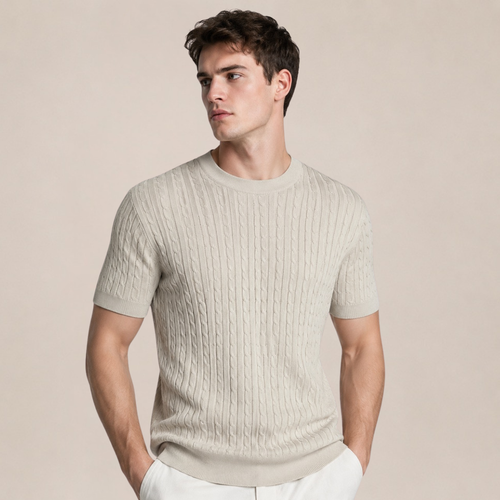 CableKnit Shirt voor Heren