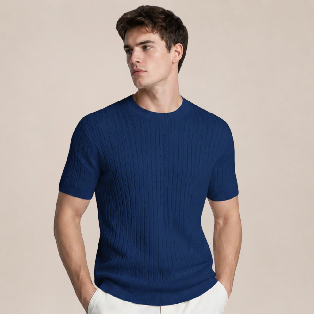 CableKnit Shirt voor Heren