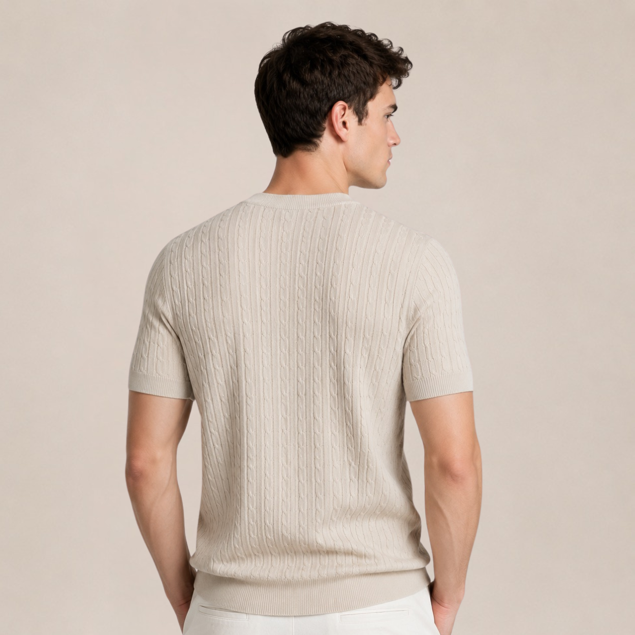 CableKnit Shirt voor Heren