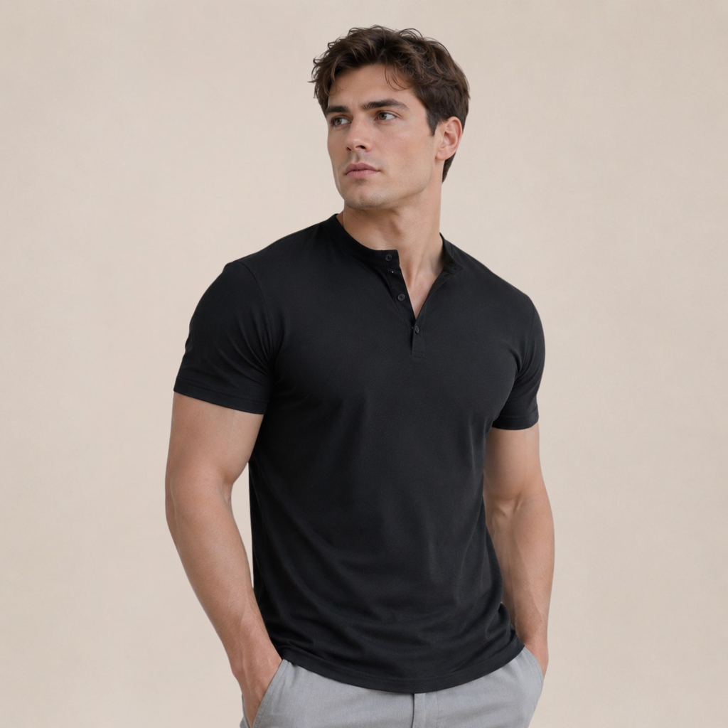 HenleyLine™ T-shirt voor Heren