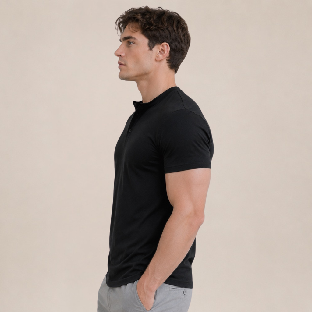 HenleyLine™ T-shirt voor Heren