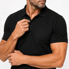 Leiden - Ultracomfortabel poloshirt met zakken voor heren