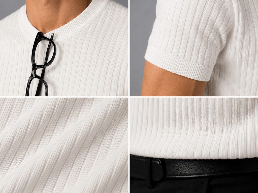 Samicce Tricô Shirt voor Heren