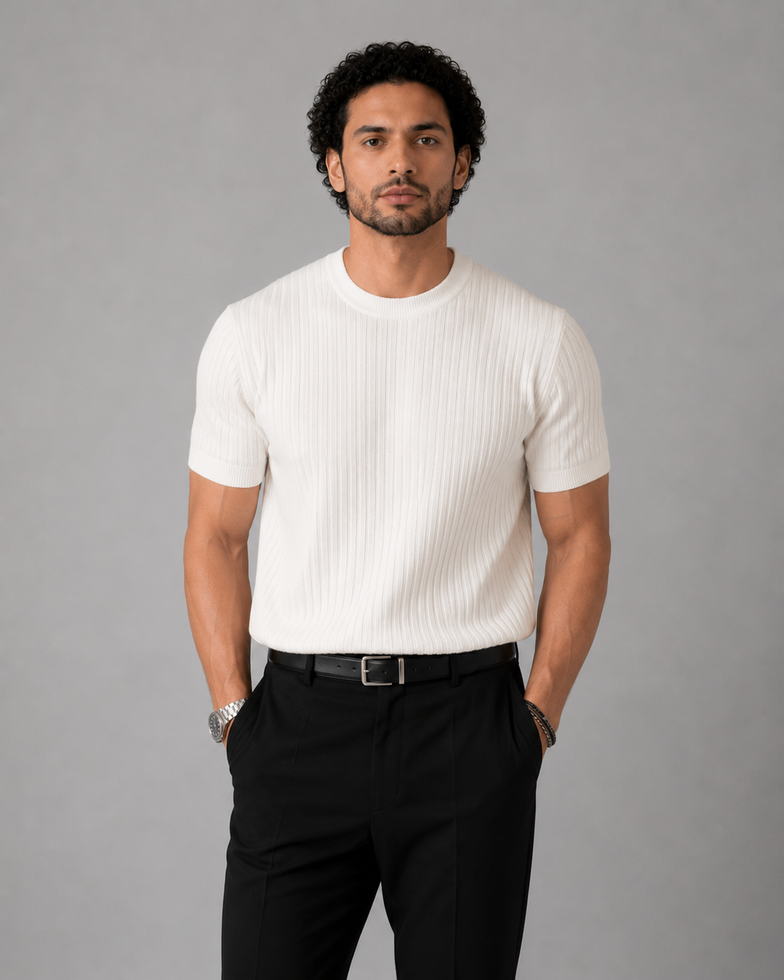 Samicce Tricô Shirt voor Heren