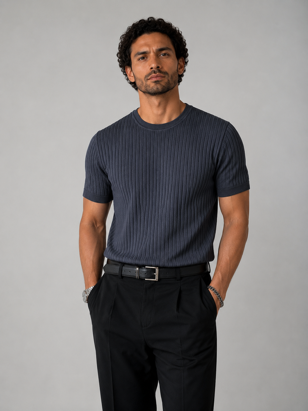 Samicce Tricô Shirt voor Heren