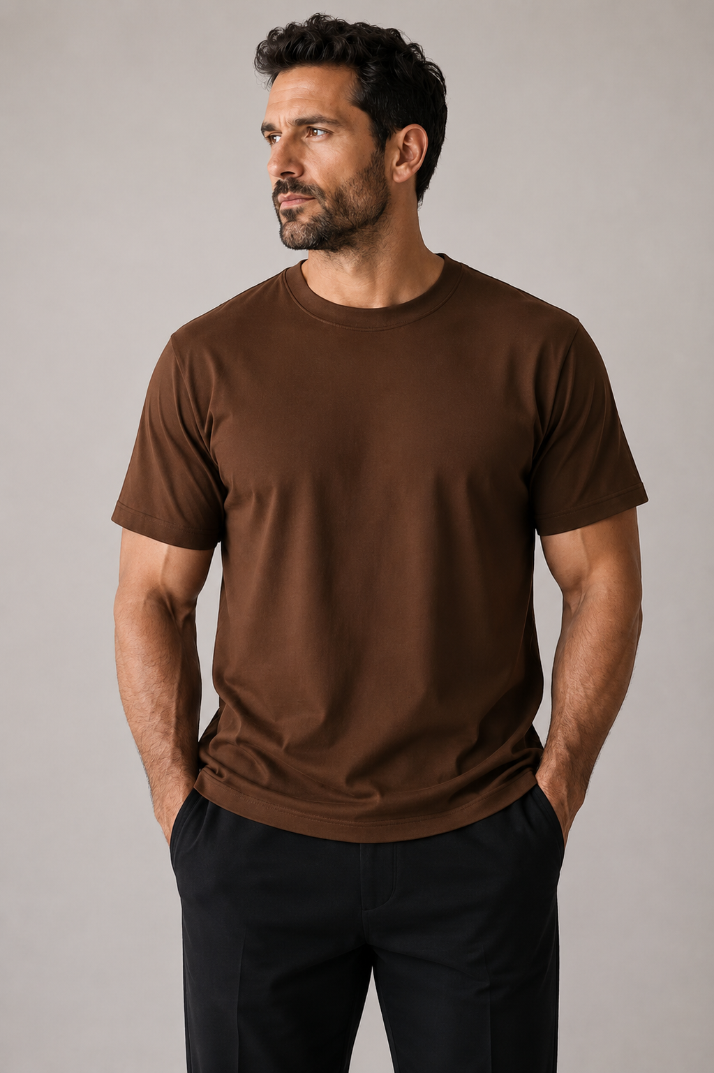 ComfortLine™ Basic T-shirt voor Heren