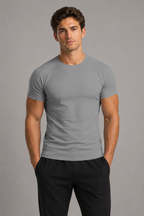 SlimFit Pro™ Basic T-shirt voor Heren