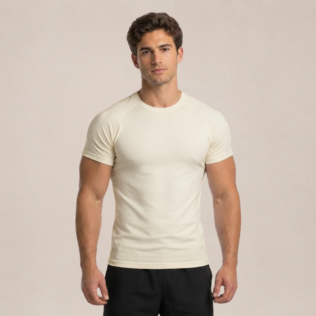 SlimFit Pro™ Basic T-shirt voor Heren