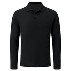 Haarlem - Ultracomfortabel poloshirt met lange mouwen voor heren