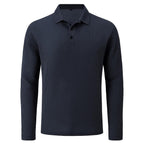 Haarlem - Ultracomfortabel poloshirt met lange mouwen voor heren