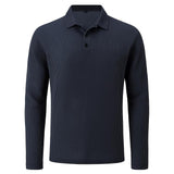 Haarlem - Ultracomfortabel poloshirt met lange mouwen voor heren
