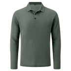 Haarlem - Ultracomfortabel poloshirt met lange mouwen voor heren
