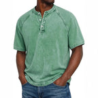 VintageWash™ Henley Shirt voor Heren