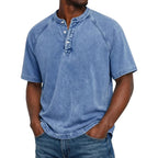 VintageWash™ Henley Shirt voor Heren