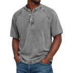 VintageWash™ Henley Shirt voor Heren