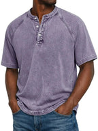 VintageWash™ Henley Shirt voor Heren