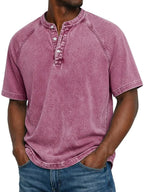 VintageWash™ Henley Shirt voor Heren
