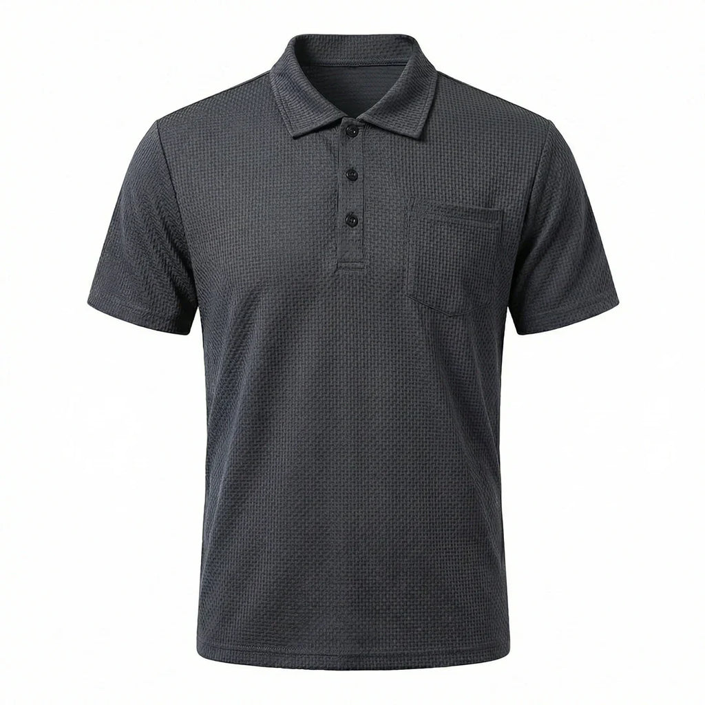 Leiden - Ultracomfortabel poloshirt met zakken voor heren