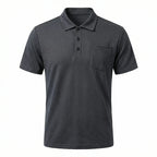 Leiden - Ultracomfortabel poloshirt met zakken voor heren